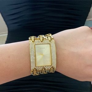 Guess chain link watch